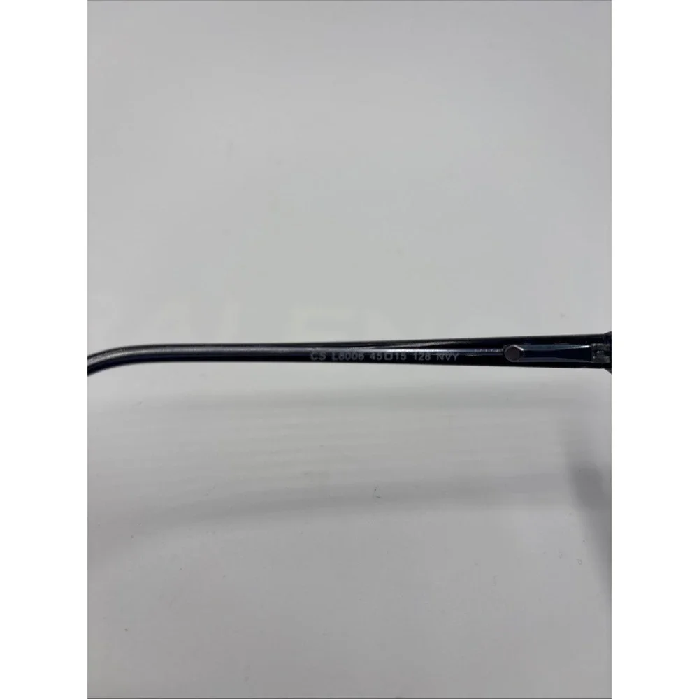 New Lantis Optical L8006 Navy Blue 45-15-128 Navy Crystal Eyeglasses Frame #010